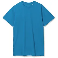 Футболка T-Bolka 180 бирюзовая, размер 3XL фото 2
