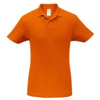 Рубашка поло ID.001 оранжевая, размер XXL фото 2