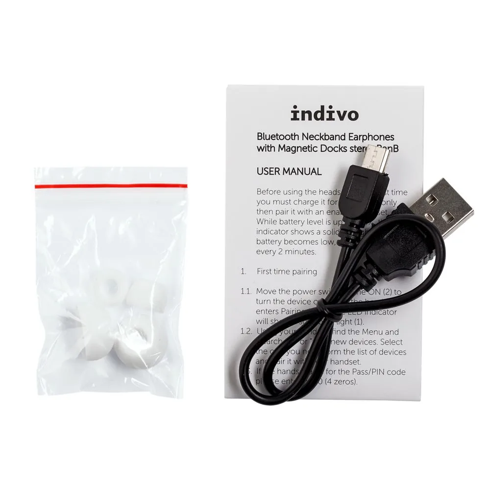 Bluetooth наушники stereoBand, ver.2, черные фото 5