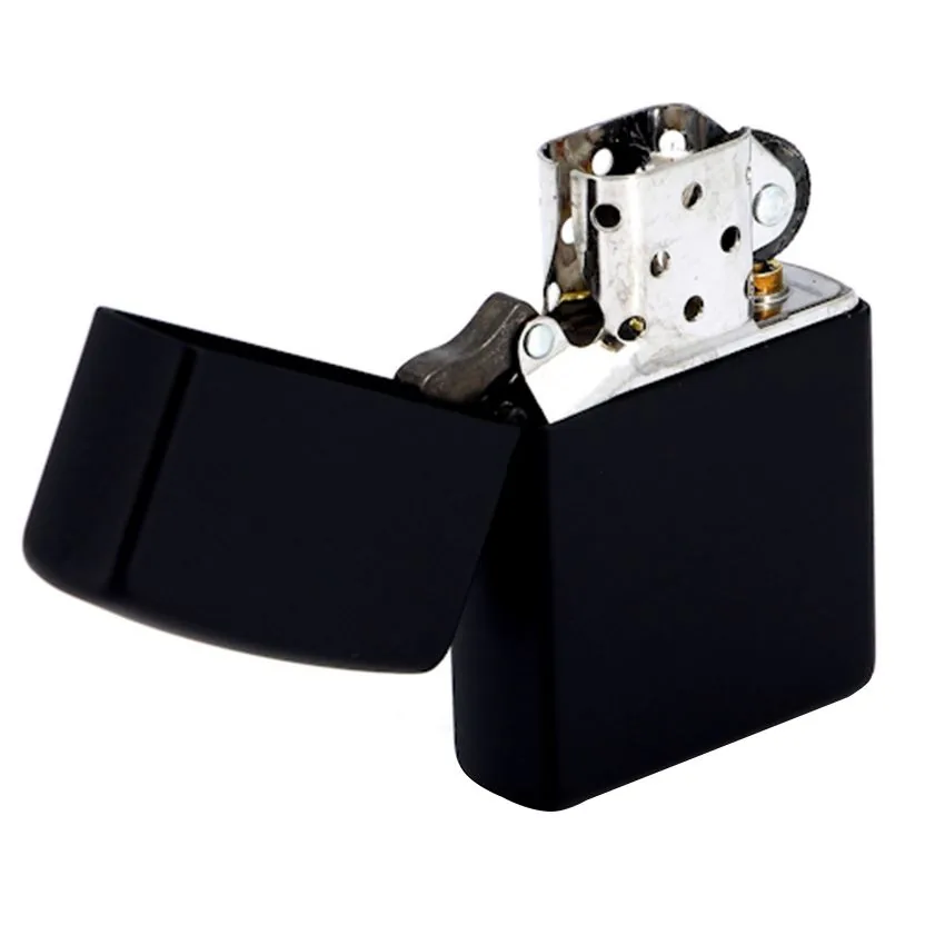 Зажигалка Zippo Classic Matte, матовая черная фото 3