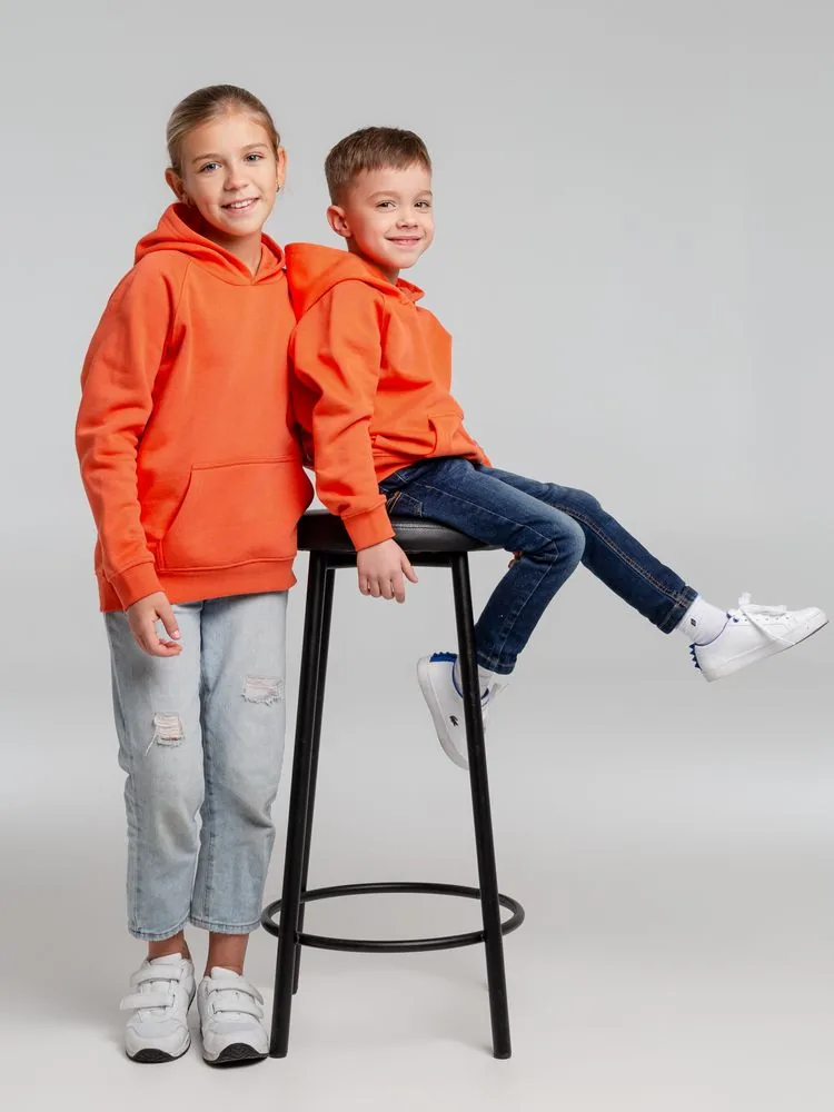 Толстовка детская Stellar Kids, оранжевая, на рост 96-104 см (4 года) фото 11