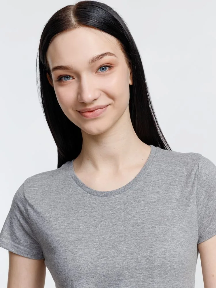 Футболка женская Pioneer Women, серый меланж, размер 3XL фото 8