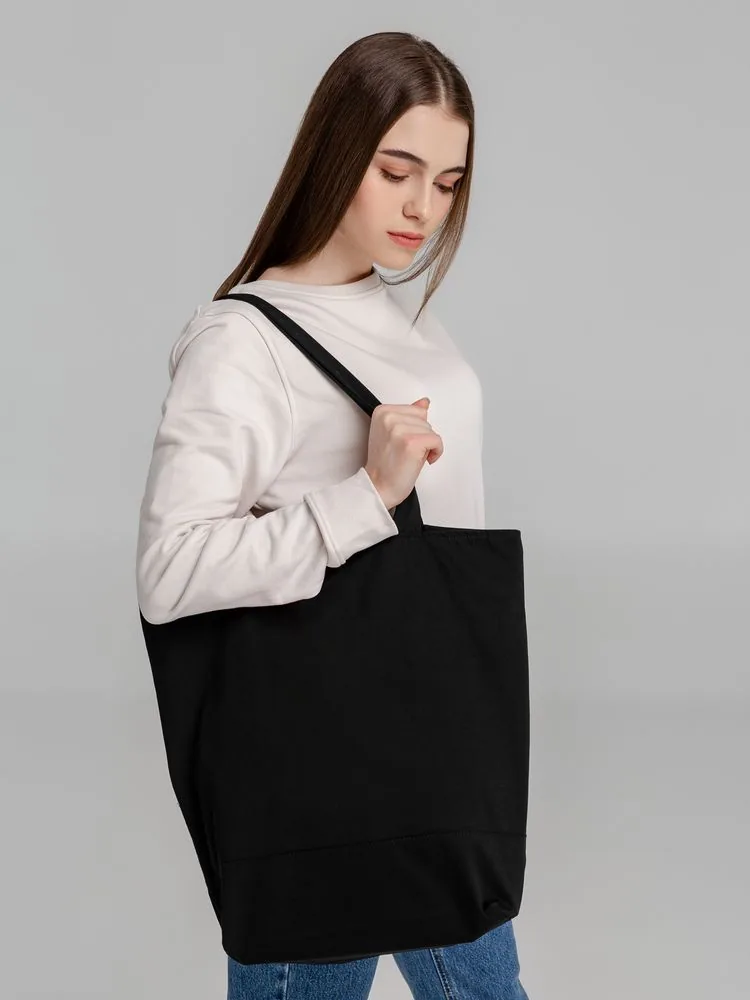 Сумка для покупок на молнии Shopaholic Zip, черная фото 7