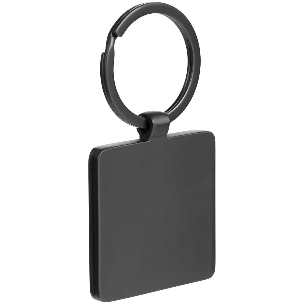 Брелок Gun Metal Square, графитовый фото 3