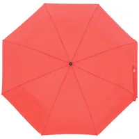 Зонт складной Manifest Color со светоотражающим куполом, красный фото 2