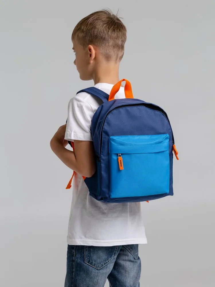 Рюкзак детский Kiddo, синий с голубым фото 11