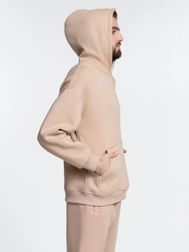 Худи Kulonga Oversize, бежевое, размер XS/S фото 14