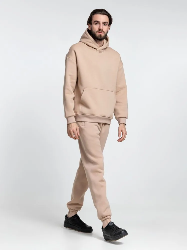Худи Kulonga Oversize, бежевое, размер XS/S фото 15