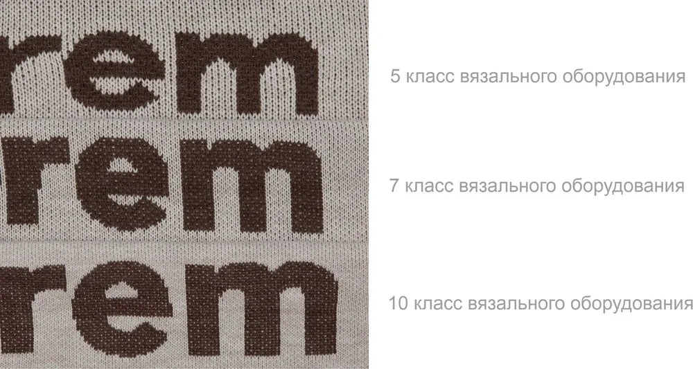 Плед на заказ Tricksy Net, 2 цвета, S, акрил фото 5