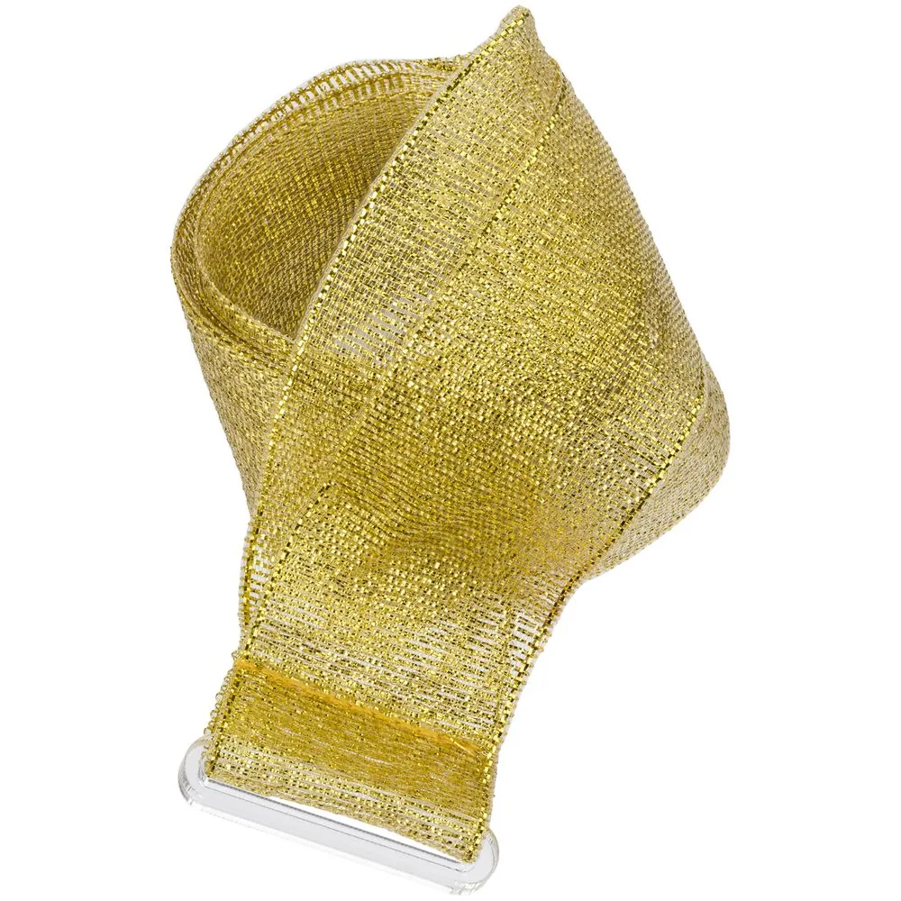 Лента для медали с пряжкой Ribbon, золотистая фото 3