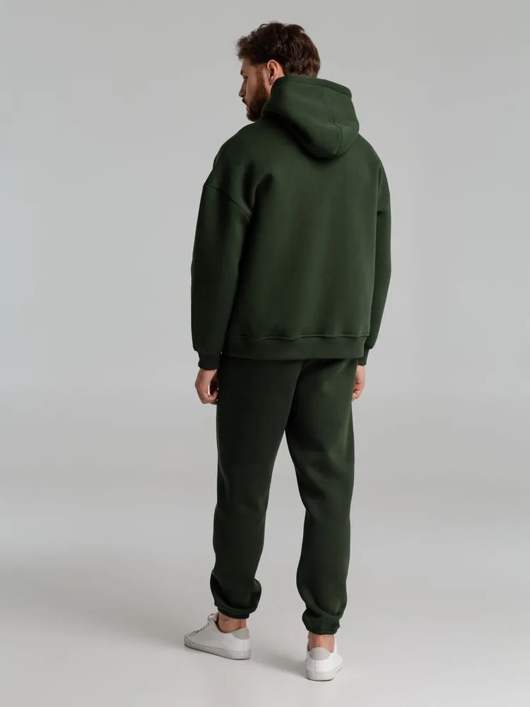 Худи Kulonga Oversize, темно-зеленый хаки, размер XS/S фото 13
