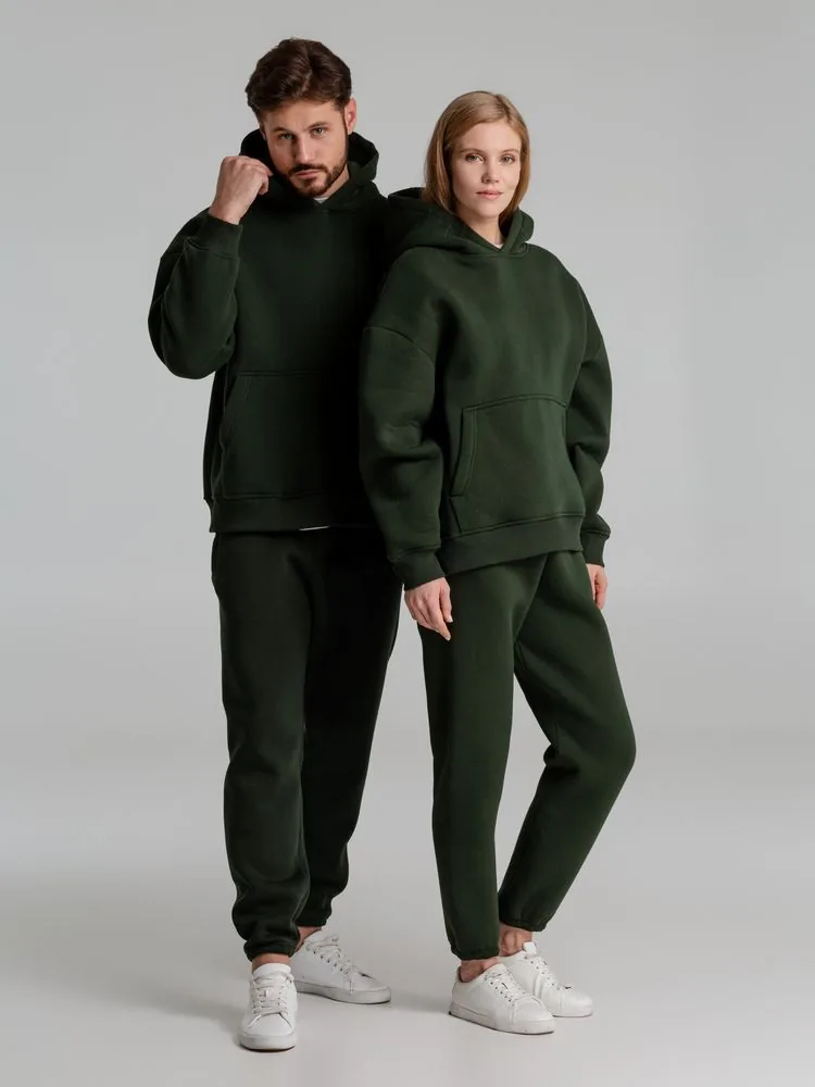Худи Kulonga Oversize, темно-зеленый хаки, размер XS/S фото 16