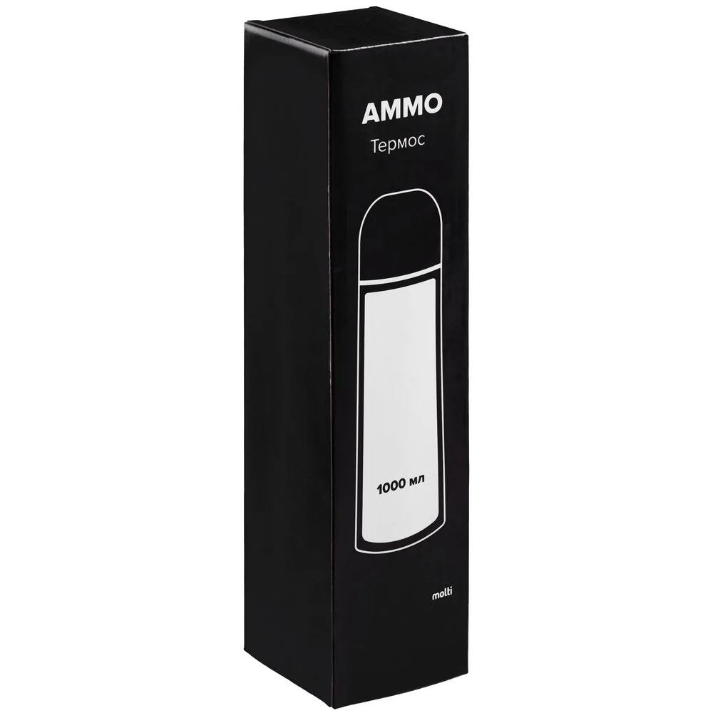 Термос Ammo 1000, зеленый фото 11