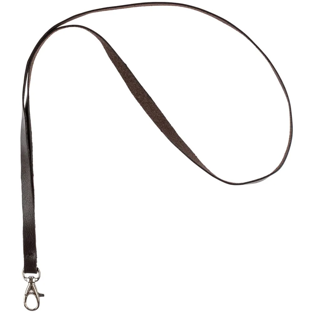 Лента для бейджа Leather Long фото 3