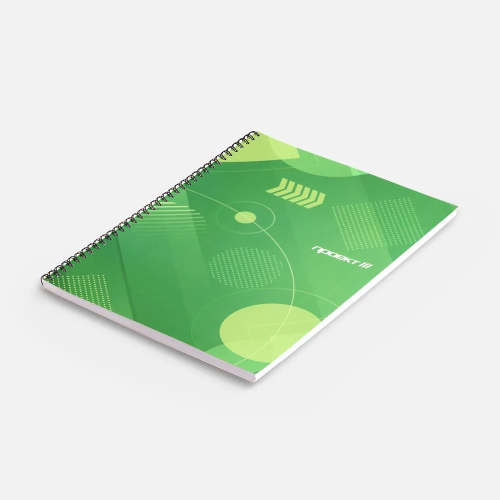 Блокнот на заказ Sketch Print M, в клетку фото 3