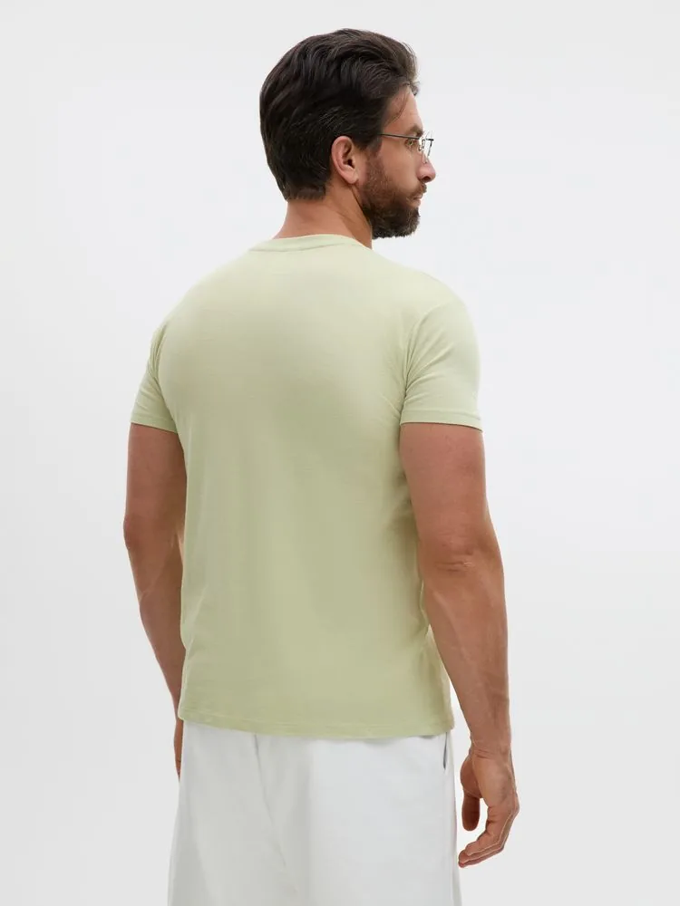 Футболка Regent 150 зеленая (лайм), размер XL фото 8