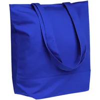 Сумка для покупок на молнии Shopaholic Zip, синяя фото 2