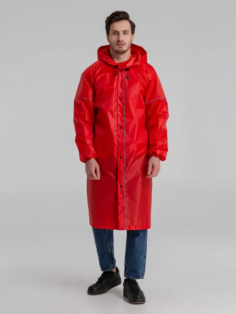 Дождевик со светоотражающими элементами Rainman Blink, красный, размер XL фото 6