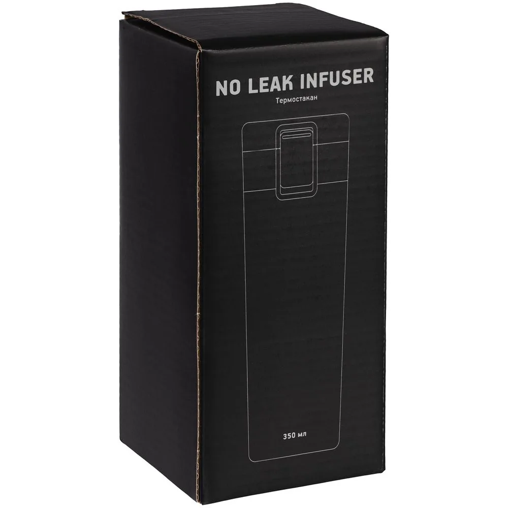 Термостакан с ситечком No Leak Infuser, красный фото 15