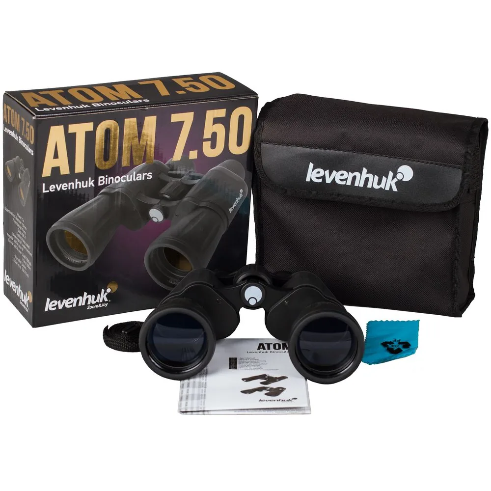Бинокль Atom 7x, линзы 50 мм фото 8