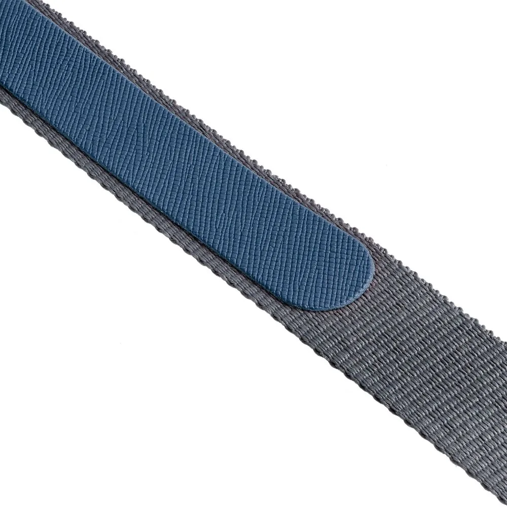 Чехол для пропуска с лентой и ретрактором Devon, синий фото 5