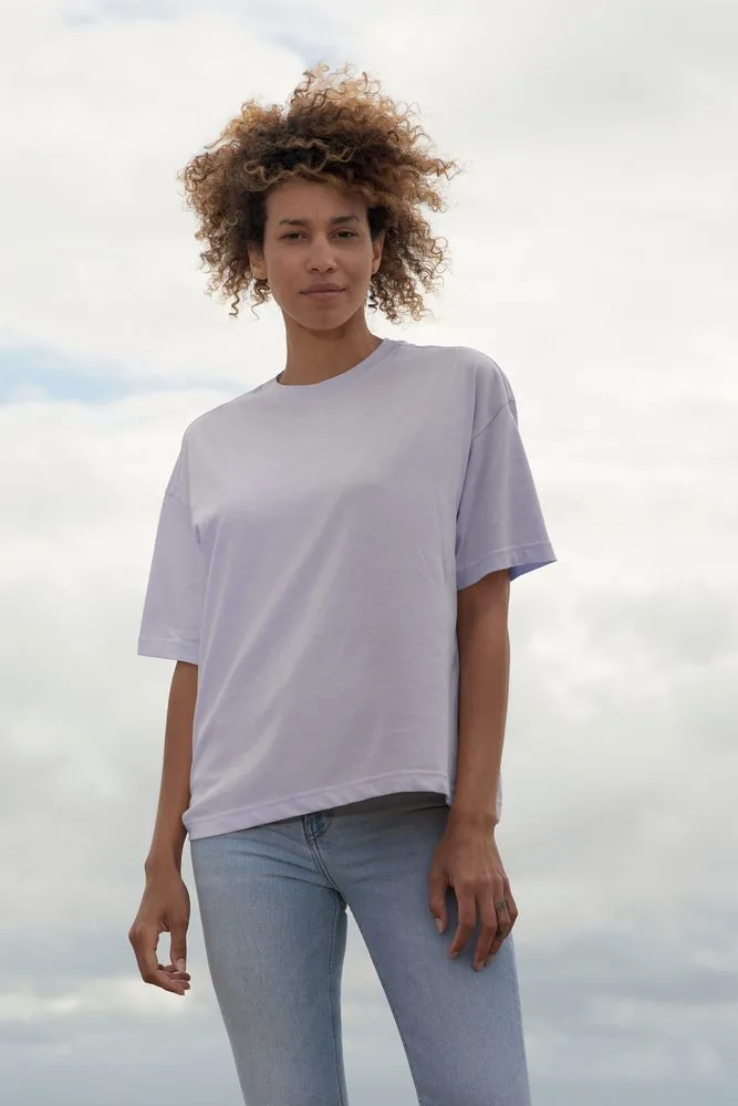 Футболка оверсайз женская Boxy Women, молочно-белая, размер S фото 5