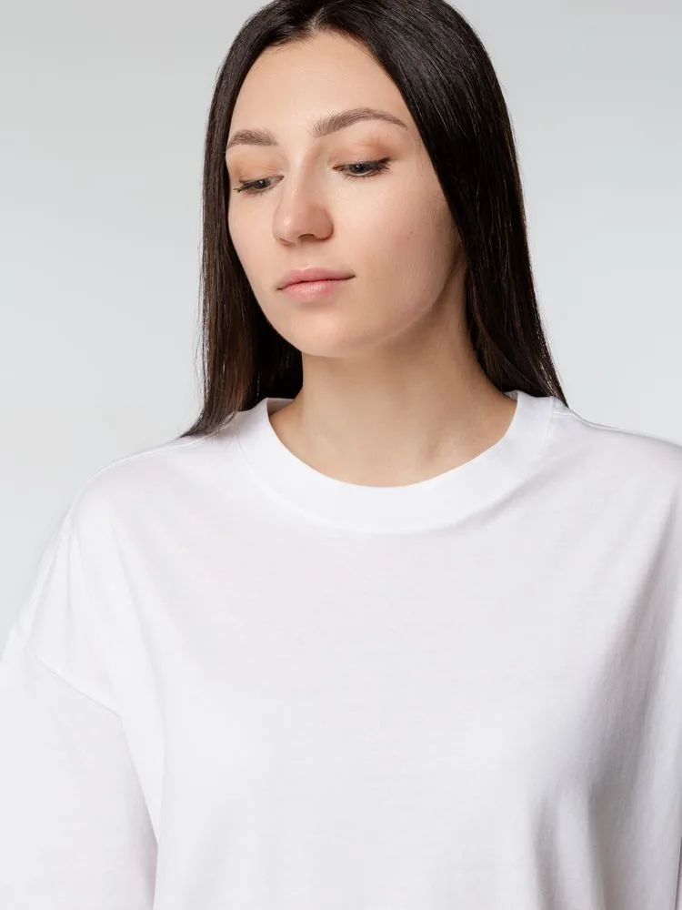 Футболка оверсайз женская Boxy Women, белая, размер XS фото 7