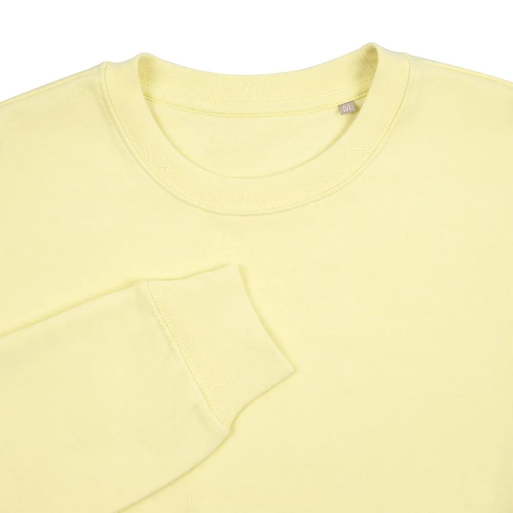 Свитшот унисекс Columbia, светло-желтый, размер XS фото 4