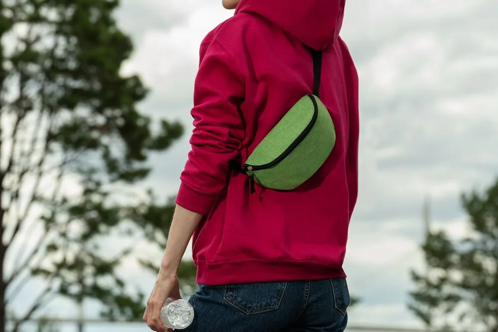Поясная сумка Handy Dandy, зеленая фото 5