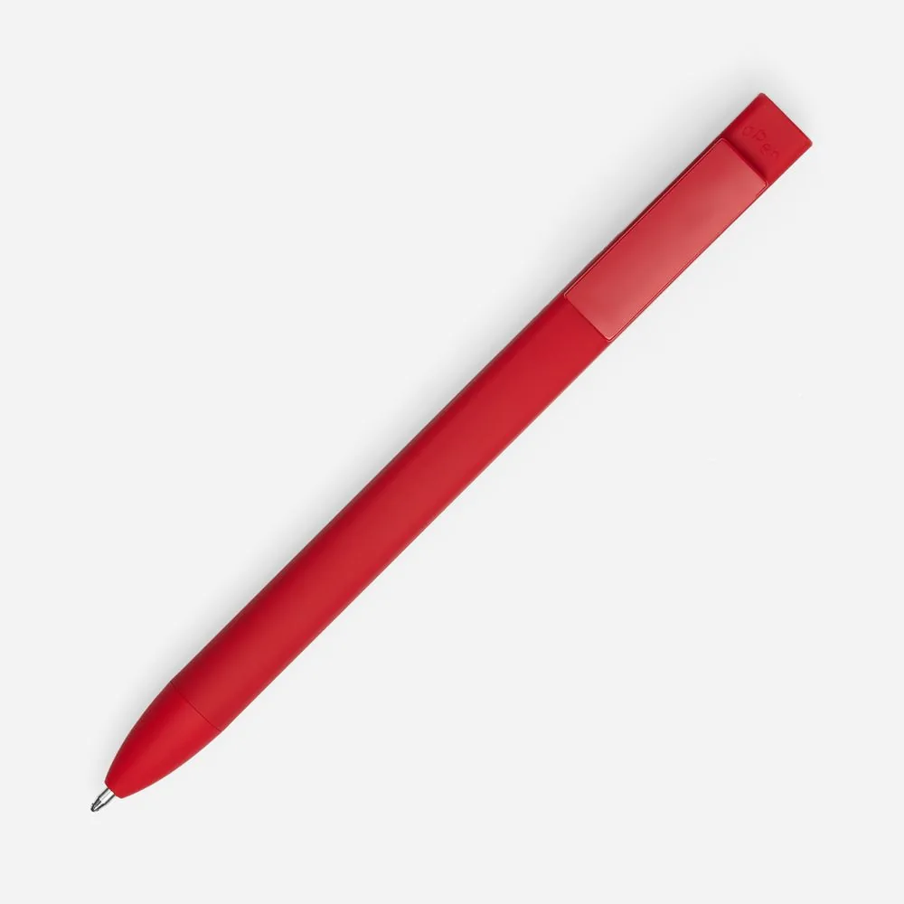 Ручка шариковая Swiper SQ Soft Touch, красная фото 3