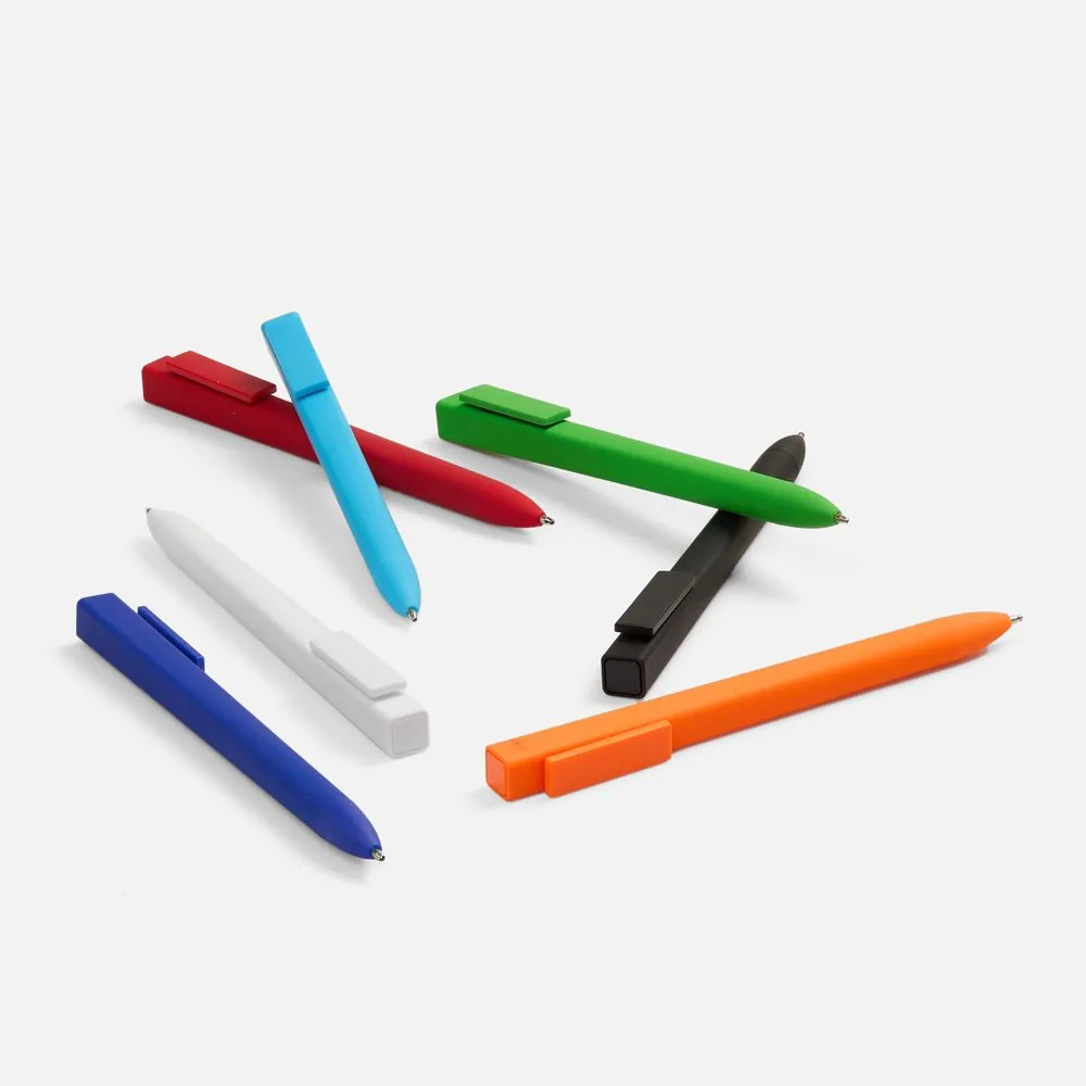 Ручка шариковая Swiper SQ Soft Touch, черная фото 6