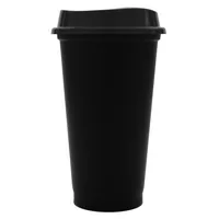 Стакан с крышкой Color Cap Black, черный фото 2