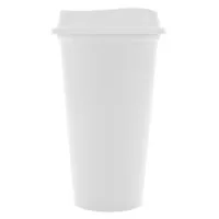 Стакан с крышкой Color Cap White, белый фото 2