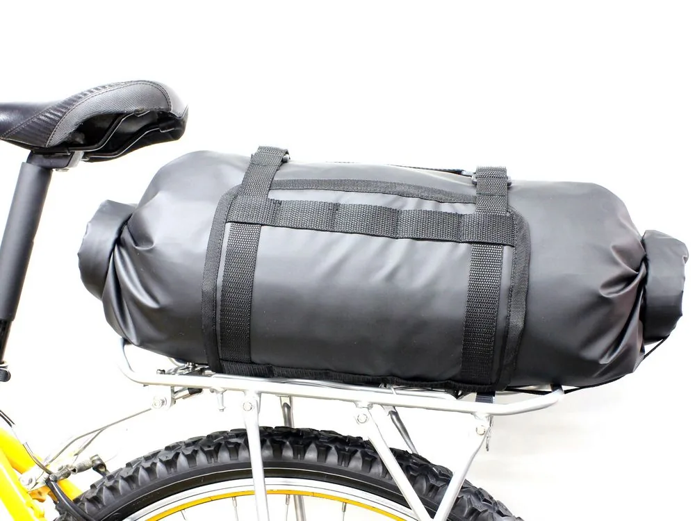 Сумка на багажник BikePacking 17, черная фото 6