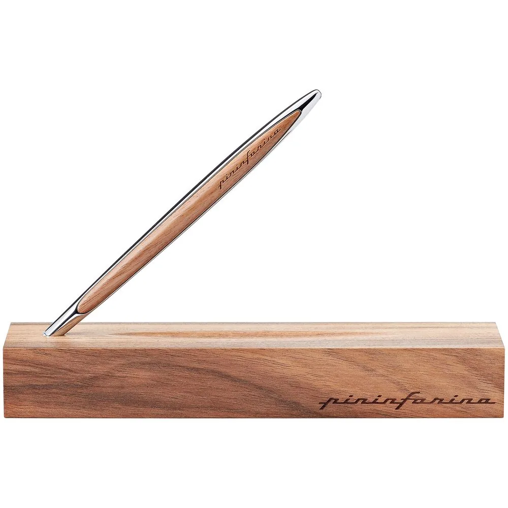 Шариковая ручка Cambiano Shiny Chrome Walnut фото 3