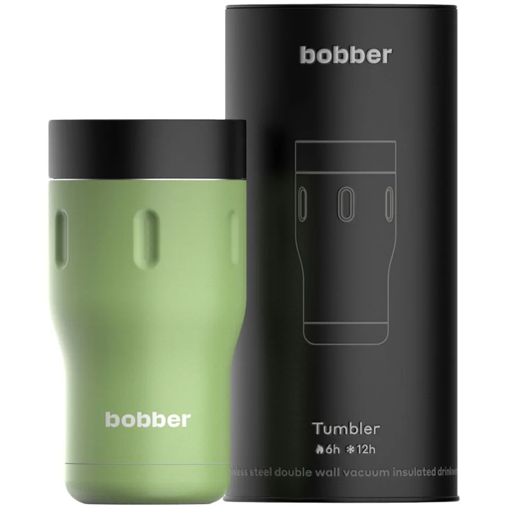 Термостакан Tumbler 350, вакуумный, зеленый фото 3