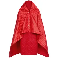 Плед-пончо для пикника SnapCoat, красный фото 2