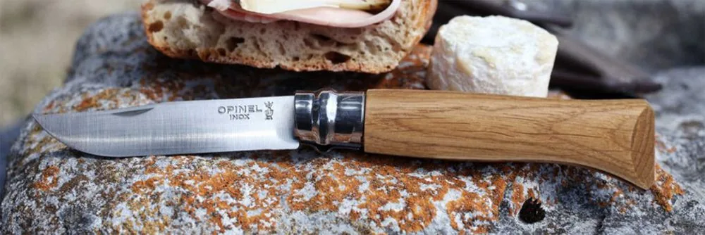 Нож Opinel No 8, дуб фото 3