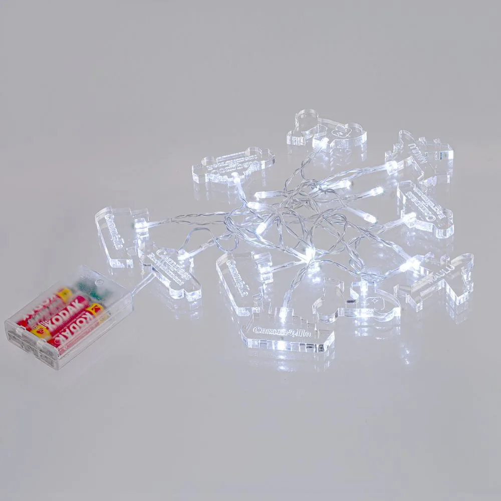 Гирлянда с индивидуальными фигурками AcryLED на заказ фото 5