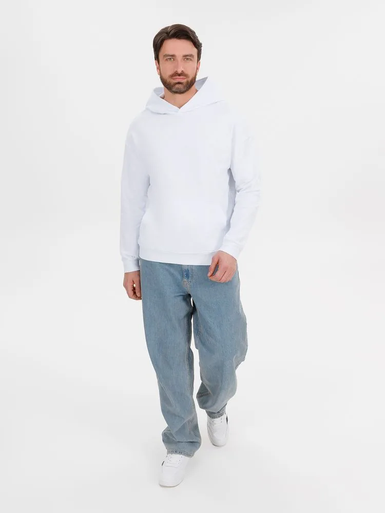 Худи оверсайз унисекс Outshine, белое, размер XS/S фото 14