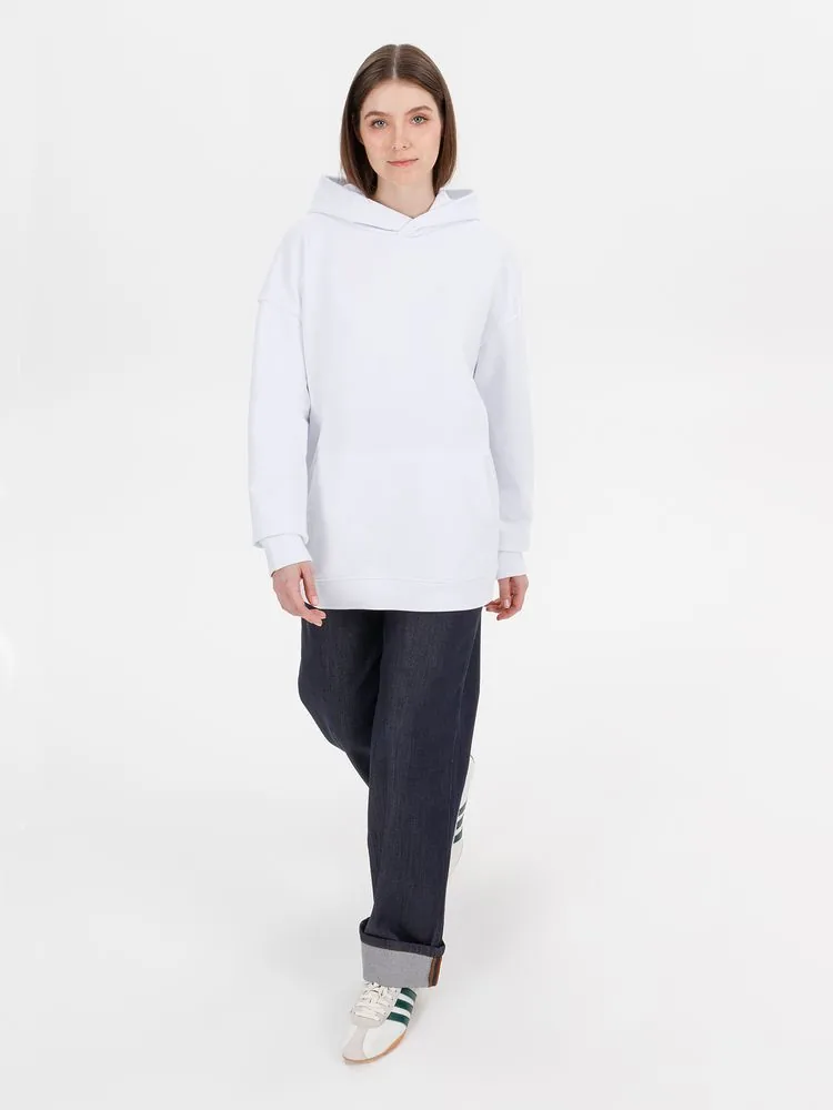 Худи оверсайз унисекс Outshine, белое, размер XL/2XL фото 10