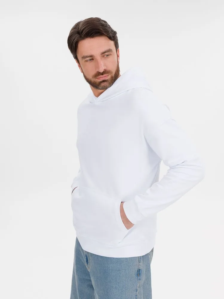 Худи оверсайз унисекс Outshine, белое, размер XL/2XL фото 11