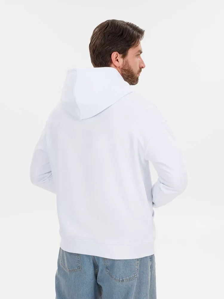Худи оверсайз унисекс Outshine, белое, размер XL/2XL фото 12
