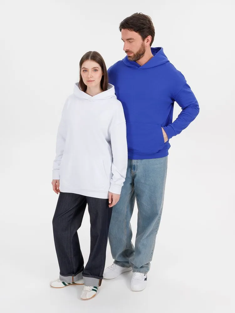Худи оверсайз унисекс Outshine, белое, размер XL/2XL фото 15