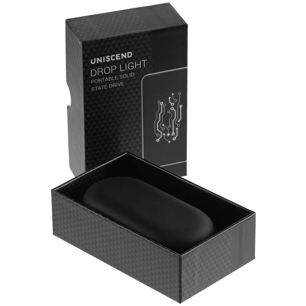 Внешний SSD диск Drop Light, с подсветкой гравировки, 512 Гб фото 12