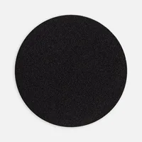 Наклейка тканевая Lunga Round, M, черная фото 2