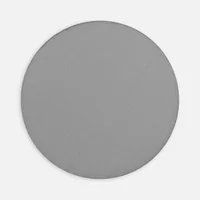 Наклейка тканевая Lunga Round, M, серая фото 2