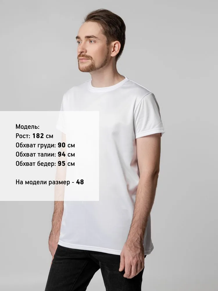Футболка унисекс для сублимации Paint Tee, белая, размер 56 фото 9