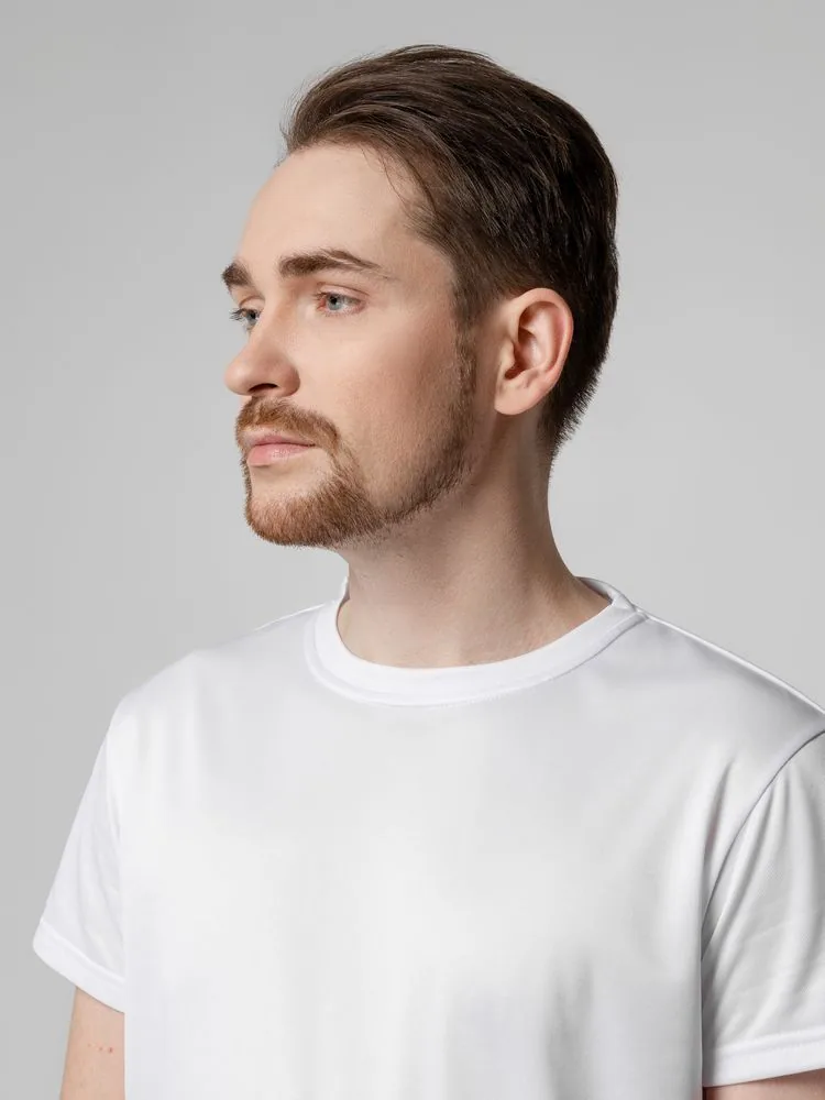 Футболка унисекс для сублимации Paint Tee, белая, размер 56 фото 12