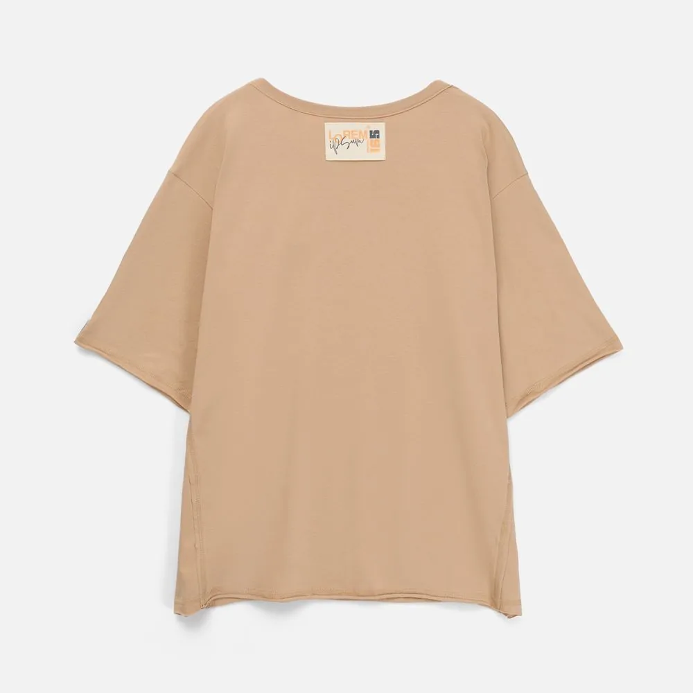 Лейбл хлопковый Doni, XL, неокрашенный фото 5